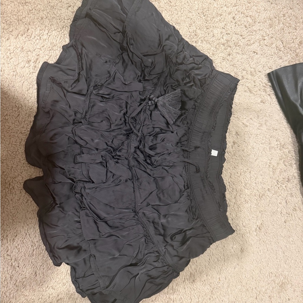 Aerie Black Mini Skirt
